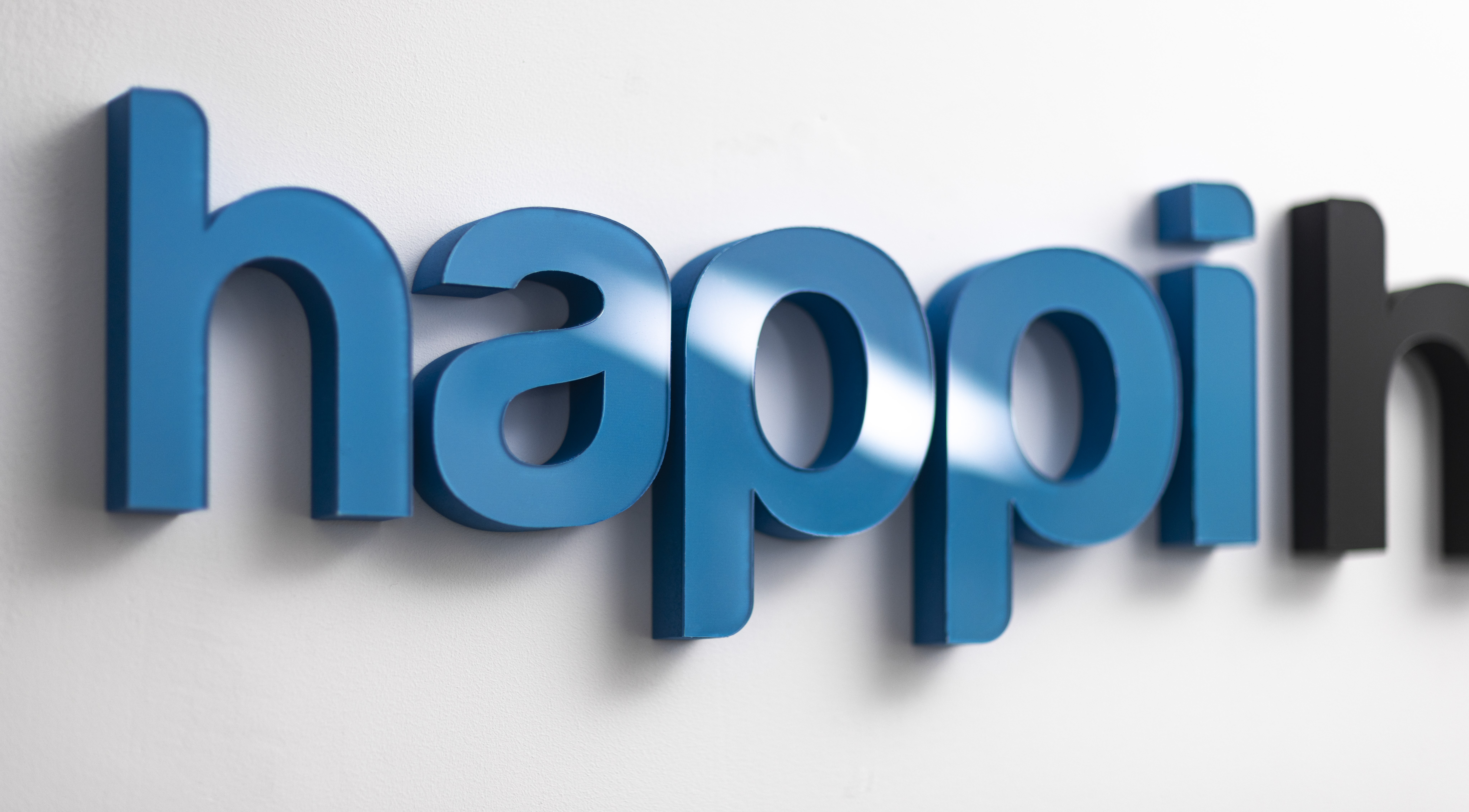 Part of the HappiHacking logo.